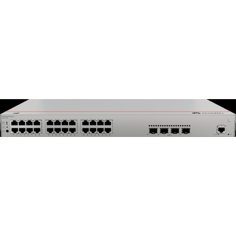 HUAWEI eKit S220 Series S220-24P4X Gestionado L2 Gigabit Ethernet (10/100/1000) Energía sobre Ethernet (PoE) 1U Gris HUAWEI eKit S220 Series S220-24P4X Gestionado L2 Gigabit Ethernet (10/100/1000) Energía sobre Ethernet (PoE) 1U Gris - Imagen 4