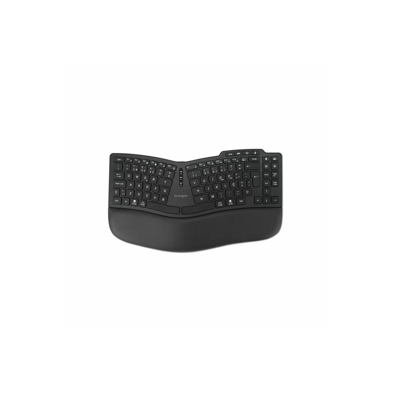 Kensington Pro Fit Ergo KB675 EQ TKL teclado Hogar / Oficina USB + RF Wireless + Bluetooth QWERTY Portugués Negro Kensington Pro Fit Ergo KB675 EQ TKL teclado Hogar / Oficina USB + RF Wireless + Bluetooth QWERTY Portugués Negro