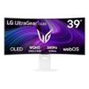 LG 39GX90SA-W pantalla para PC 99,1 cm (39") 3440 x 1440 Pixeles Wide Quad HD OLED Blanco