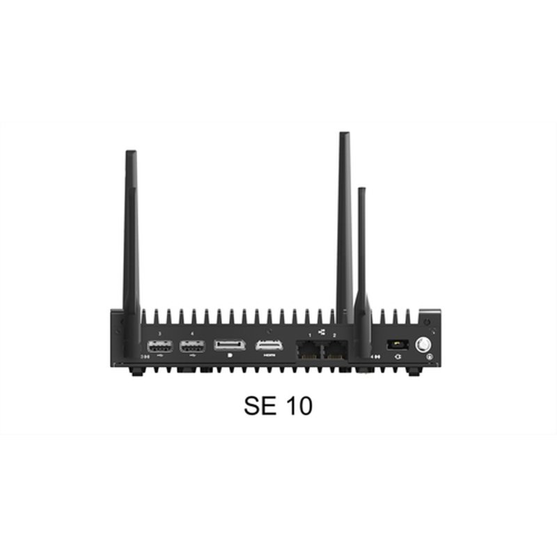 Lenovo ThinkEdge SE10 Intel Atom® x6425RE 8 GB DDR4-SDRAM 256 GB SSD Negro Lenovo ThinkEdge SE10 Intel Atom® x6425RE 8 GB DDR4-SDRAM 256 GB SSD Negro - Imagen 3