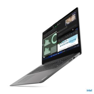 Alternative view of Lenovo V V17 Portátil 43,9 cm (17.3") Full HD Intel® Core™ i3 i3-1315U 8 GB DDR4-SDRAM 256 GB SSD Wi-Fi 6 (802.11ax) Windows 11 Home Gris