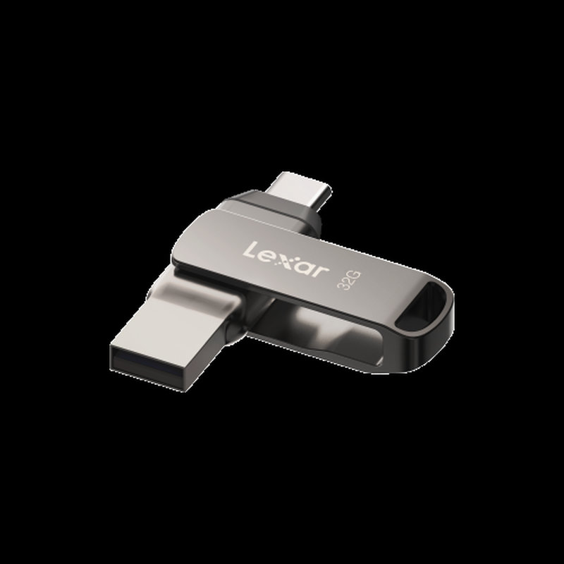 Lexar JumpDrive LJDD400032G-BNQNG unidad flash USB 32 GB USB Tipo C 3.2 Gen 1 (3.1 Gen 1) Gris Lexar JumpDrive LJDD400032G-BNQNG unidad flash USB 32 GB USB Tipo C 3.2 Gen 1 (3.1 Gen 1) Gris - Imagen 3