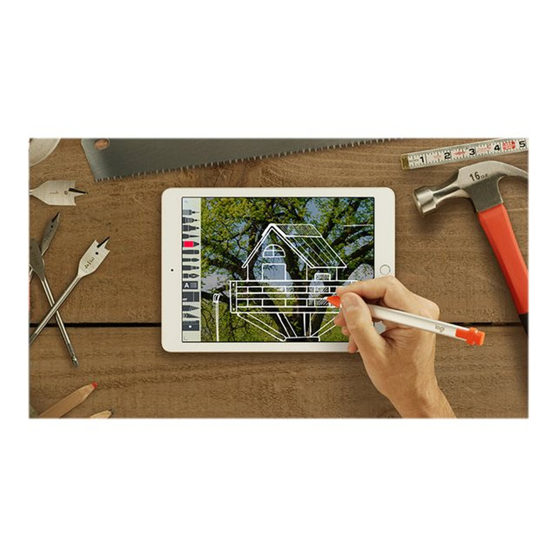 Logitech Crayon lápiz digital 20 g Naranja, Blanco Logitech Crayon lápiz digital 20 g Naranja, Blanco - Imagen 11