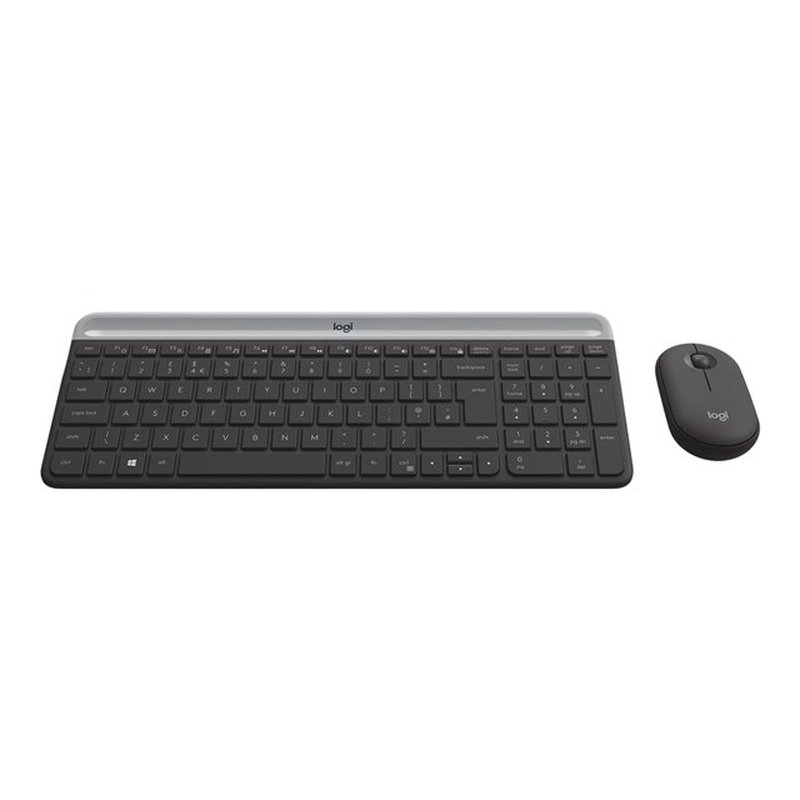 Logitech MK470 teclado Ratón incluido USB QWERTY Español Grafito - Imagen 2