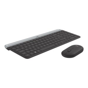 Logitech MK470 teclado Ratón incluido USB QWERTY Español Grafito