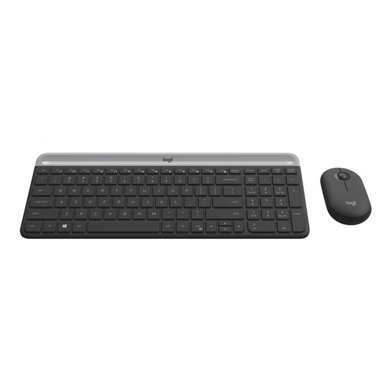 Logitech MK470 teclado Ratón incluido USB QWERTY Español Grafito - Imagen 5