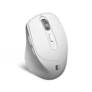 MOUSE SUBBLIM WIRELESS OPTICAL DUAL CURVE ERGO WHITE