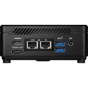 MSI CUBI 5 12M-459EU PCs/estación de trabajo Intel® Core™ i5 i5-1235U 8 GB DDR4-SDRAM 512 GB SSD Windows 11 Home Mini PC Negro MSI CUBI 5 12M-459EU PCs/estación de trabajo Intel® Core™ i5 i5-1235U 8 GB DDR4-SDRAM 512 GB SSD Windows 11 Home Mini PC Negro