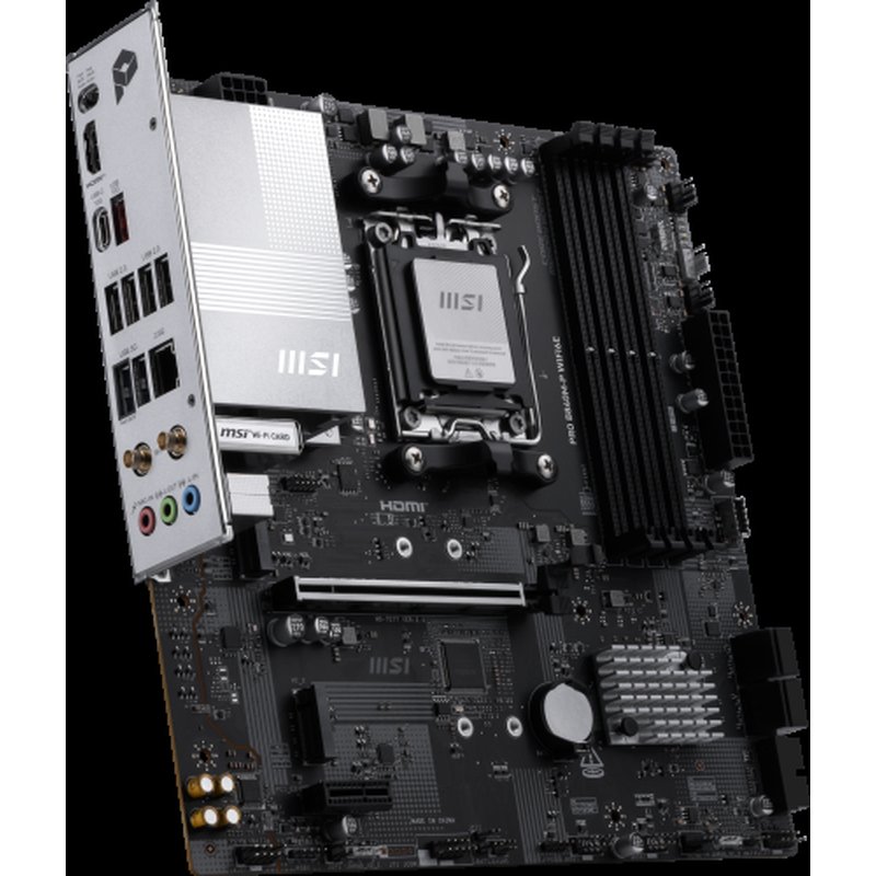 MSI PRO B840M-P WIFI6E placa base AMD B840 Zócalo AM5 micro ATX - Imagen 4