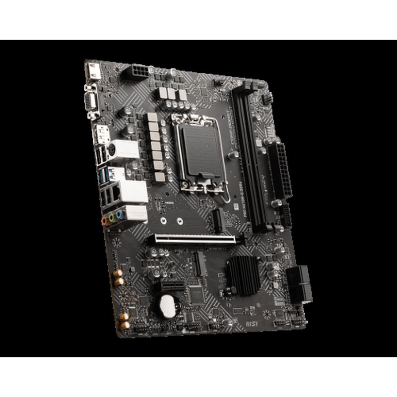 MSI PRO H610M-G DDR4 placa base Intel H610 LGA 1700 micro ATX - Imagen 3