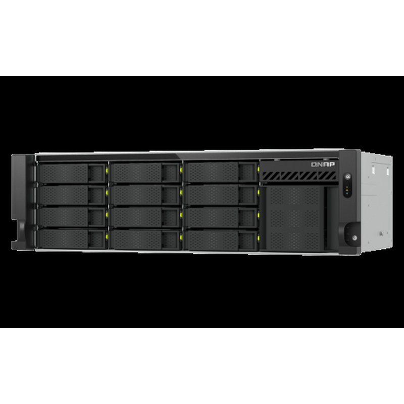 QNAP TS-H1655XEU-RP Servidor de almacenamiento Bastidor (3U) Intel Atom® C5125 8 GB DDR4 0 TB QuTS hero Negro, Gris QNAP TS-H1655XEU-RP Servidor de almacenamiento Bastidor (3U) Intel Atom® C5125 8 GB DDR4 0 TB QuTS hero Negro, Gris