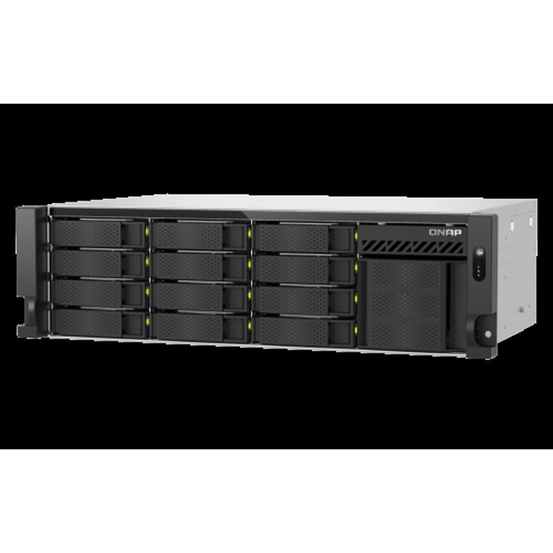 QNAP TS-H1655XEU-RP Servidor de almacenamiento Bastidor (3U) Intel Atom® C5125 8 GB DDR4 0 TB QuTS hero Negro, Gris QNAP TS-H1655XEU-RP Servidor de almacenamiento Bastidor (3U) Intel Atom® C5125 8 GB DDR4 0 TB QuTS hero Negro, Gris - Imagen 4