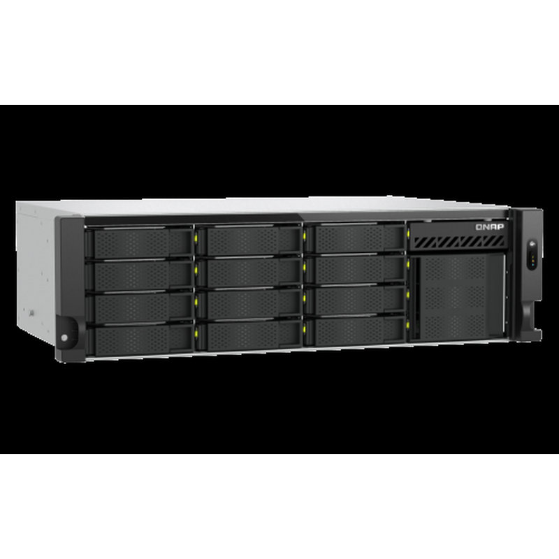 QNAP TS-H1655XEU-RP Servidor de almacenamiento Bastidor (3U) Intel Atom® C5125 8 GB DDR4 0 TB QuTS hero Negro, Gris QNAP TS-H1655XEU-RP Servidor de almacenamiento Bastidor (3U) Intel Atom® C5125 8 GB DDR4 0 TB QuTS hero Negro, Gris - Imagen 5