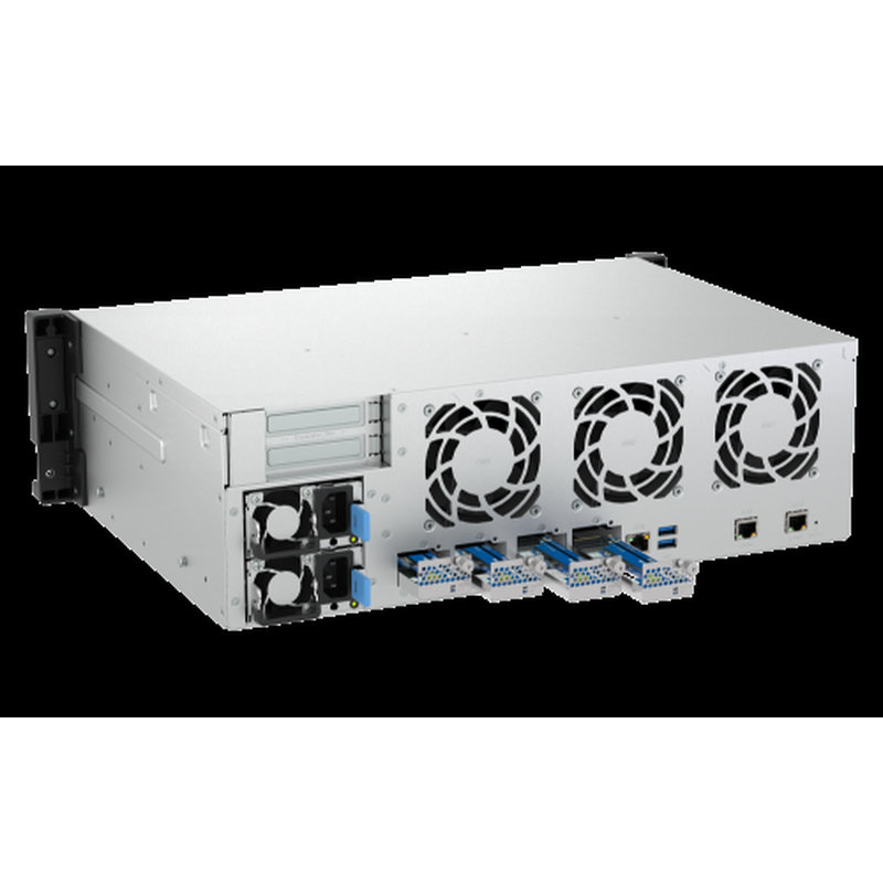 QNAP TS-H1655XEU-RP Servidor de almacenamiento Bastidor (3U) Intel Atom® C5125 8 GB DDR4 0 TB QuTS hero Negro, Gris QNAP TS-H1655XEU-RP Servidor de almacenamiento Bastidor (3U) Intel Atom® C5125 8 GB DDR4 0 TB QuTS hero Negro, Gris - Imagen 8