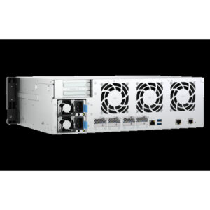 QNAP TS-H1655XEU-RP Servidor de almacenamiento Bastidor (3U) Intel Atom® C5125 8 GB DDR4 0 TB QuTS hero Negro, Gris QNAP TS-H1655XEU-RP Servidor de almacenamiento Bastidor (3U) Intel Atom® C5125 8 GB DDR4 0 TB QuTS hero Negro, Gris