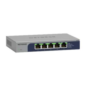 NETGEAR MS105-100EUS switch No administrado 2.5G Ethernet (100/1000/2500) Energía sobre Ethernet (PoE) 1U