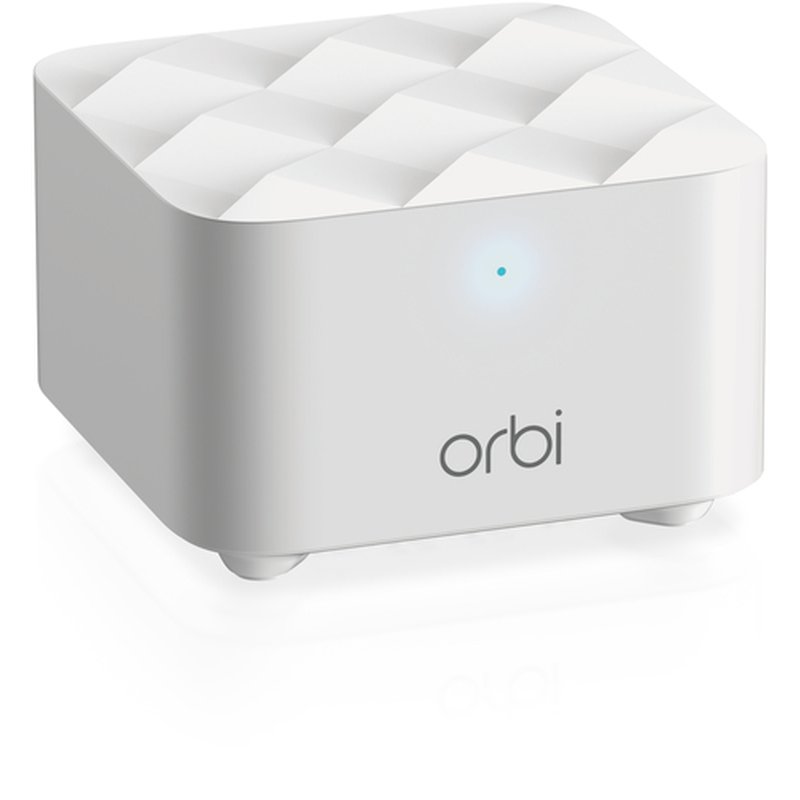 NETGEAR Orbi WiFi System (RBK12) AC1200 router inalámbrico Gigabit Ethernet Doble banda (2,4 GHz / 5 GHz) 4G Blanco - Imagen 2