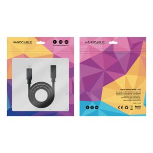 Nanocable 10.01.4501-L150 cable USB USB 3.2 Gen 2x2 1,5 m USB C Negro Nanocable 10.01.4501-L150 cable USB USB 3.2 Gen 2x2 1,5 m USB C Negro