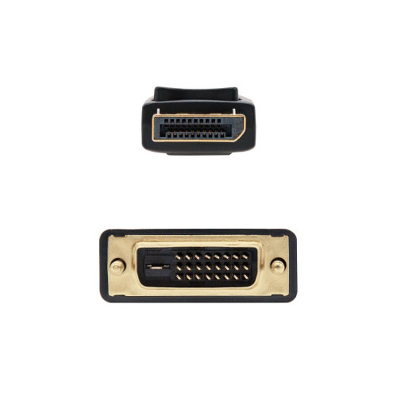 Nanocable Cable conversor DISPLAYPORT a DVI, DP/M - DVI/M, Negro, 2.0 M - Imagen 3