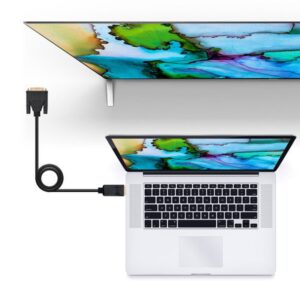 Nanocable Cable conversor DISPLAYPORT a DVI, DP/M - DVI/M, Negro, 2.0 M