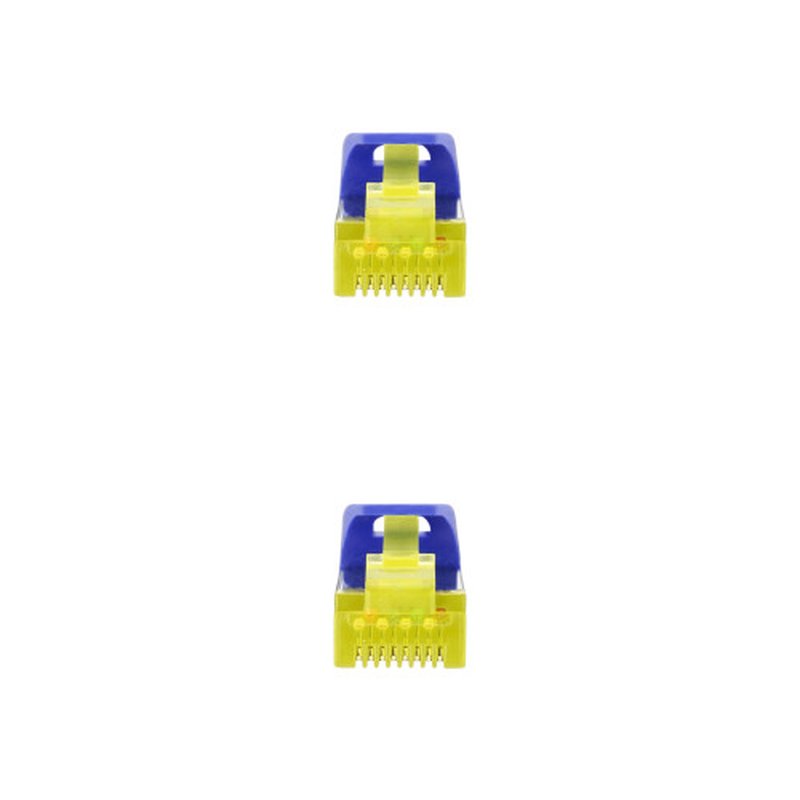 Nanocable Cable de red latiguillo RJ45 LSZH Cat.6A SFTP AWG26, Azul, 0.5m - Imagen 3