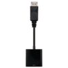 Nanocable Conversor DisplayPort a sVGA, DisplayPort/M-sVGA/H, Negro, 15 cm Nanocable Conversor DisplayPort a sVGA, DisplayPort/M-sVGA/H, Negro, 15 cm