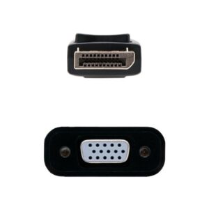 Alternative view of Nanocable Conversor DisplayPort a sVGA, DisplayPort/M-sVGA/H, Negro, 15 cm
