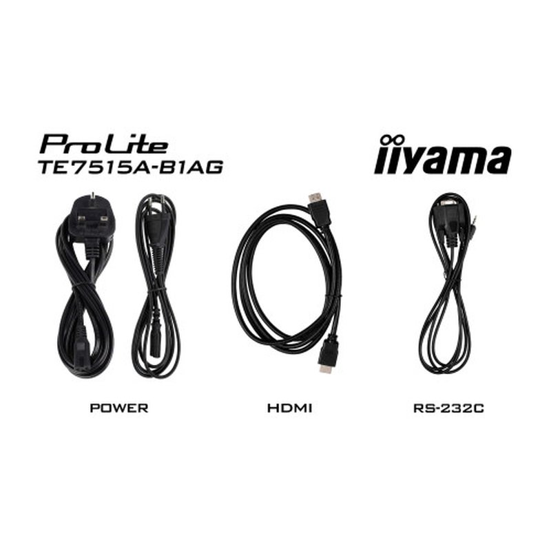 iiyama TE7515A-B1AG pantalla de señalización Panel plano interactivo 190,5 cm (75") Wifi 550 cd / m² 4K Ultra HD Negro Pantalla táctil Procesador incorporado Android - Imagen 20