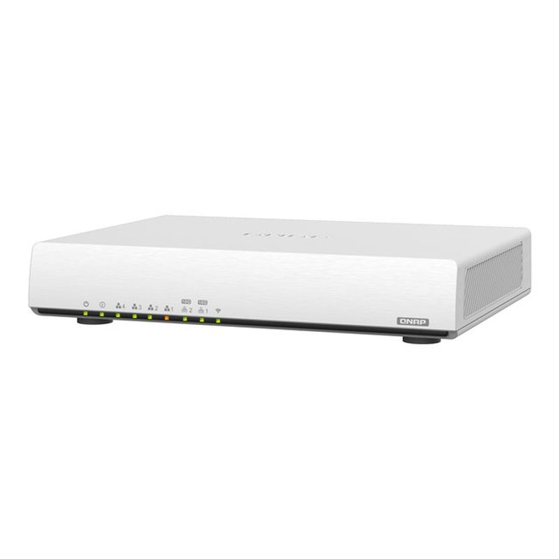 QNAP QHora-301W router inalámbrico 10 Gigabit Ethernet Doble banda (2,4 GHz / 5 GHz) Blanco - Imagen 2