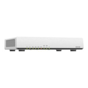QNAP QHora-301W router inalámbrico 10 Gigabit Ethernet Doble banda (2,4 GHz / 5 GHz) Blanco