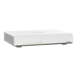QNAP QHora-301W router inalámbrico 10 Gigabit Ethernet Doble banda (2,4 GHz / 5 GHz) Blanco