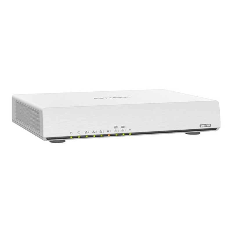 QNAP QHora-301W router inalámbrico 10 Gigabit Ethernet Doble banda (2,4 GHz / 5 GHz) Blanco - Imagen 4