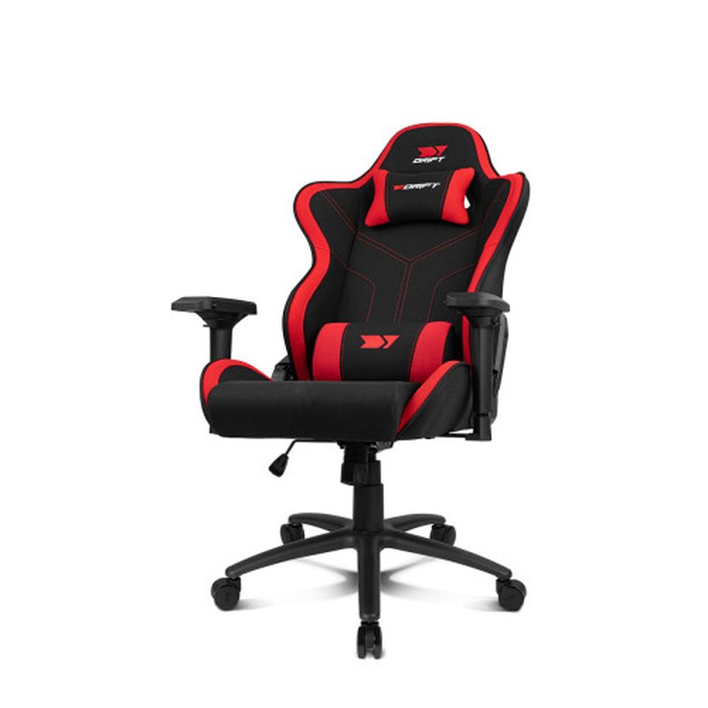 SILLA GAMING DRIFT DR110BR TEJIDO NEGRO ROJO SILLA GAMING DRIFT DR110BR TEJIDO NEGRO ROJO - Imagen 4