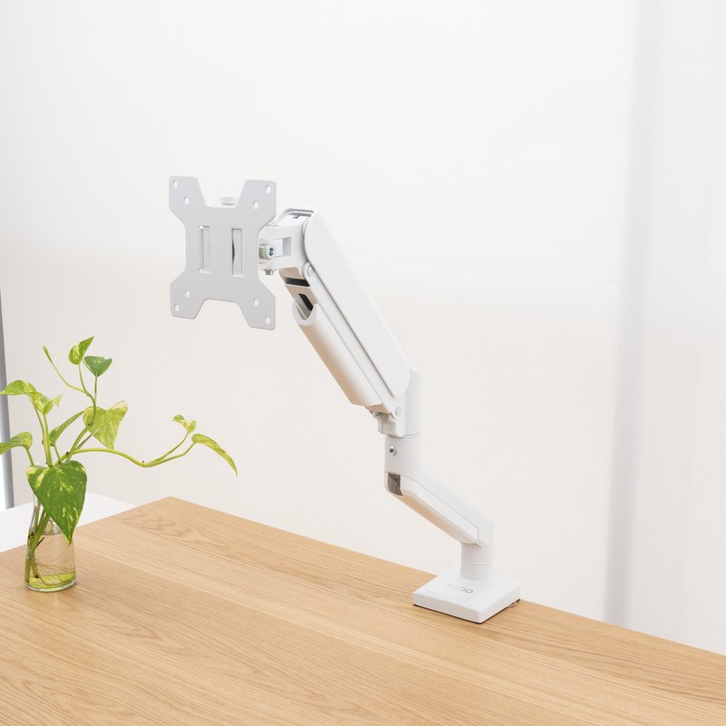 TooQ DB1334TNR-W soporte para monitor 86,4 cm (34") Escritorio Blanco - Imagen 3