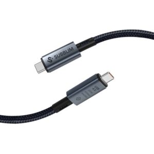 SUBBLIM CABLE HIGH 240w C-C USB4.0 8K 1,5m