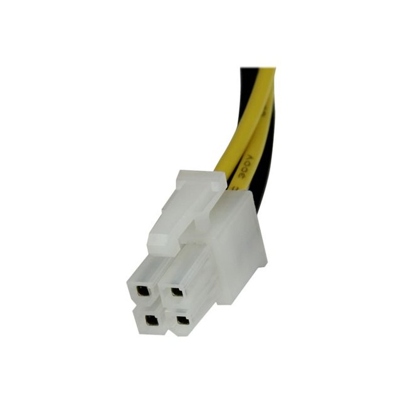 StarTech.com Cable 20cm Extensión Alargador Alimentación Corriente Placa Base ATX12V 4 Pines P4 - Macho a Hembra StarTech.com Cable 20cm Extensión Alargador Alimentación Corriente Placa Base ATX12V 4 Pines P4 - Macho a Hembra