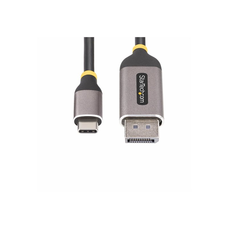 StarTech.com Cable Adaptador de Vídeo USB-C a DisplayPort de 3m -8K 60Hz - 4K 144Hz - HDR10 - Conversor de Vídeo USB Tipo C a DP 1.4 - Cable Convertidor Compatible con USB4/Thunderbolt 3/4 StarTech.com Cable Adaptador de Vídeo USB-C a DisplayPort de 3m -8K 60Hz - 4K 144Hz - HDR10 - Conversor de Vídeo USB Tipo C a DP 1.4 - Cable Convertidor Compatible con USB4/Thunderbolt 3/4