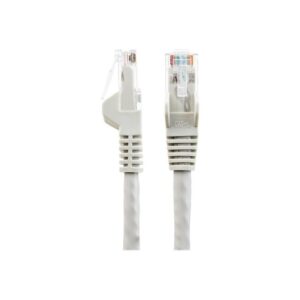 StarTech.com Cable Ethernet CAT6 de 50cm - LSZH - Cable de Red de 10 Gigabits de 650MHz y PoE de 100W UTP sin Enganches (Snagless) con Alivio de Tensión - Gris - CAT 6 - ETL StarTech.com Cable Ethernet CAT6 de 50cm - LSZH - Cable de Red de 10 Gigabits de 650MHz y PoE de 100W UTP sin Enganches (Snagless) con Alivio de Tensión - Gris - CAT 6 - ETL