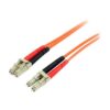 StarTech.com Cable Patch de Fibra Duplex Multimodo 62,5/125 2m LC - LC