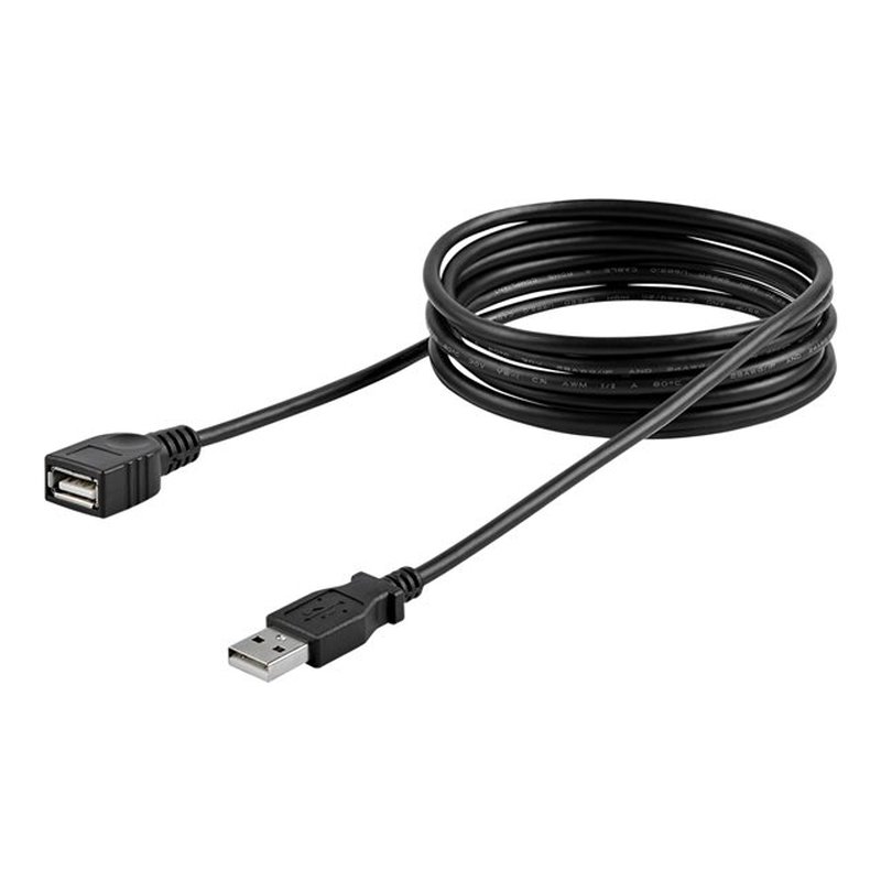 StarTech.com Cable de 1,8m de Extensión Alargador USB 2.0 - Macho a Hembra USB A - Extensor StarTech.com Cable de 1,8m de Extensión Alargador USB 2.0 - Macho a Hembra USB A - Extensor - Imagen 2