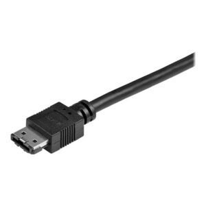 StarTech.com Cable de 1m Adaptador USB-C a eSATA - Cable Conversor USB Tipo C a eSATA - USB 3.0