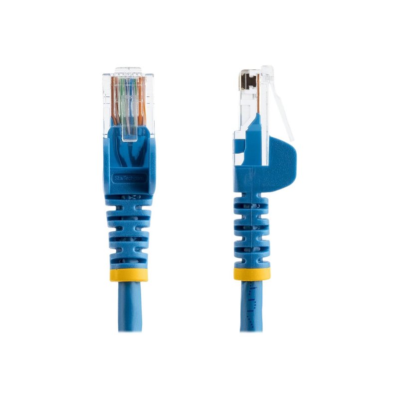 StarTech.com Cable de 1m Azul de Red Fast Ethernet Cat5e RJ45 sin Enganche - Cable Patch Snagless