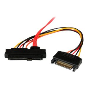StarTech.com Cable de 50cm SAS Serial Attached SCSI SFF 8087 a 4x SATA Datos y Corriente Alimentación - Rojo StarTech.com Cable de 50cm SAS Serial Attached SCSI SFF 8087 a 4x SATA Datos y Corriente Alimentación - Rojo