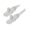 StarTech.com Cable de 7m CAT6 Ethernet - LSZH - Cable de Red RJ45 UTP de 10Gb - 650MHz - PoE de 100W - Latiguillo Snagless con Alivio de Tensión - sin Traba - ETL - Gris