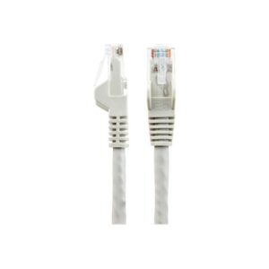 StarTech.com Cable de 7m CAT6 Ethernet - LSZH - Cable de Red RJ45 UTP de 10Gb - 650MHz - PoE de 100W - Latiguillo Snagless con Alivio de Tensión - sin Traba - ETL - Gris