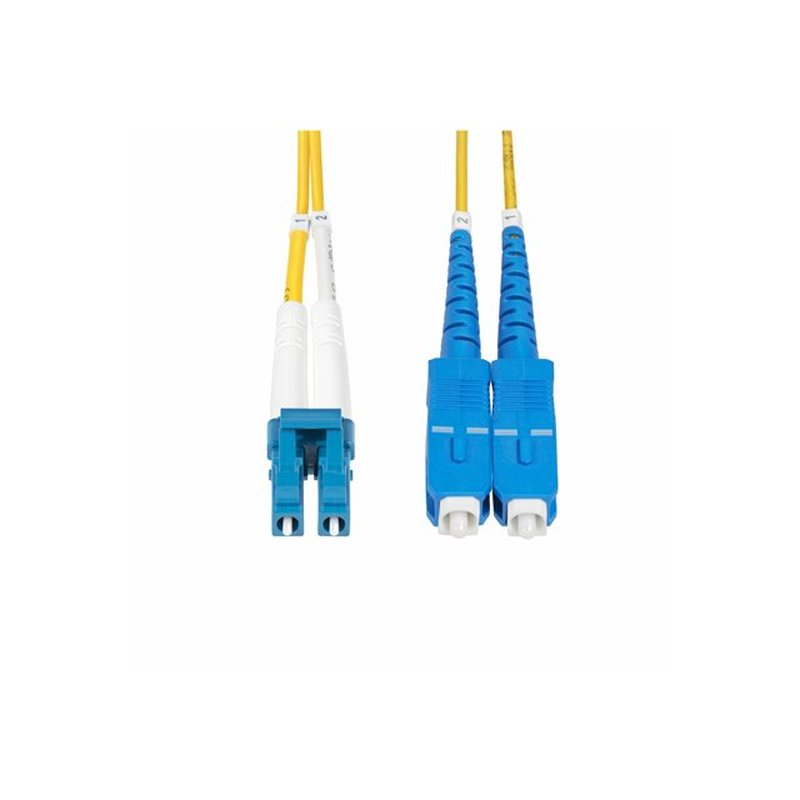 StarTech.com Cable de Fibra Óptica LC a SC (UPC) OS2 Monomodo 9/125µm 10G LSZH Dúplex de 10m - Low Insertion Loss - Resistente a Dobleces - Cable de Conexión de Parcheo LSZH StarTech.com Cable de Fibra Óptica LC a SC (UPC) OS2 Monomodo 9/125µm 10G LSZH Dúplex de 10m - Low Insertion Loss - Resistente a Dobleces - Cable de Conexión de Parcheo LSZH - Imagen 4