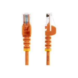 StarTech.com Cable de Red de 5m Naranja Cat5e Ethernet RJ45 sin Enganches