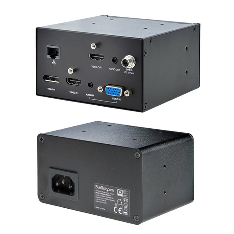 StarTech.com Caja de Conexiones para Mesa de Conferencias - con Módulos de Alimentación y A/V - Grommet Eléctrico para Mesa de Juntas StarTech.com Caja de Conexiones para Mesa de Conferencias - con Módulos de Alimentación y A/V - Grommet Eléctrico para Mesa de Juntas - Imagen 5