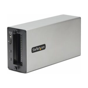 StarTech.com Caja de Expasión Thunderbolt 3 a PCI Express - Carcasa con 2 Ranuras PCIe para Portátiles - 8/4K por TB3/DP 1.4 - Adaptador TB3 a PCIe - No Compatible con Tarjetas Gráficas GPUs StarTech.com Caja de Expasión Thunderbolt 3 a PCI Express - Carcasa con 2 Ranuras PCIe para Portátiles - 8/4K por TB3/DP 1.4 - Adaptador TB3 a PCIe - No Compatible con Tarjetas Gráficas GPUs