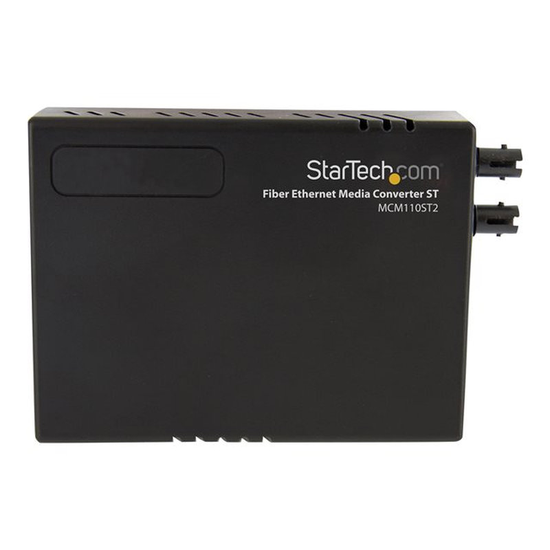 StarTech.com Conversor de Medios Ethernet 10/100 RJ45 a Fibra Óptica Multimodo ST - 2Km - Imagen 2